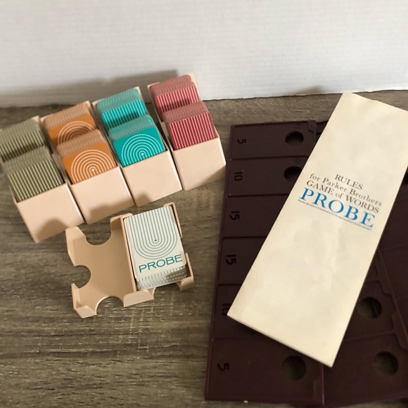 1964 Parker Bros Probe Game of Words - Picture 6 of 13